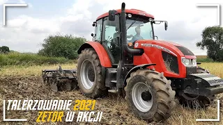 🔥Zetor w akcji🌾Talerzowanie 2021🚜Zetor Forterra 140HSX& Agro-Tom🔥