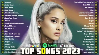 Billboard Hot 50💥Top Singles This Week 2023 - Miley Cyrus, Ariana Grande, Rihanna, Ed Sheeran, Adele