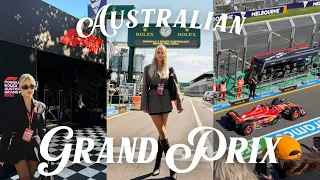 AUSTRALIAN GRAND PRIX: a formula 1 vlog 🏎️✨ [race day, grid walk, glamour on the grid & more]