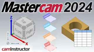 Mastercam 2024 is HERE!! And so is camInstructor content for it!!