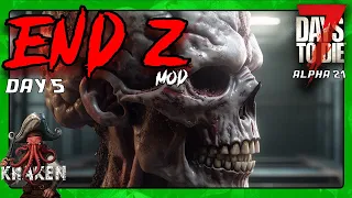 Day 5 END Z Days to Die Alpha 21 MODDED KRAKEN Play through