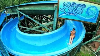 Double Loop Slides | POV | Schlitterbahn New Braunfels