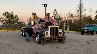 Welcome to Alberta where the necks are red and the beer is cold