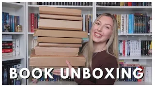 MASSIVE BOOK UNBOXING // Book Haul // Waterstones Double Stamps Haul📚