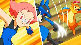 Ash vs Maylene - 3rd Sinnoh Gym Battle | Pokemon AMV