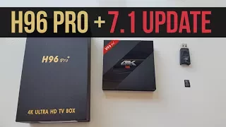 H96 Pro + 7.1 Upgrade and New Benchmark Result - Easy to Update