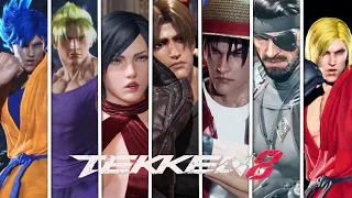 Tekken 8 VIP Customization (Goku & Vegeta, Leon Kennedy, Ada Wong, Luffy, Solid Snake ect) 2024