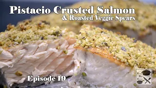 Pistachio Crusted Salmon [FAMILY DINNER RECIPE]