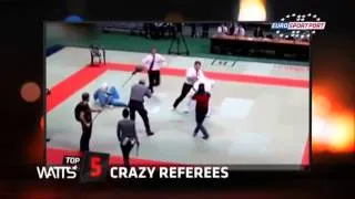 Crazy referees. Watts Zap 2013.30.12 Top 10