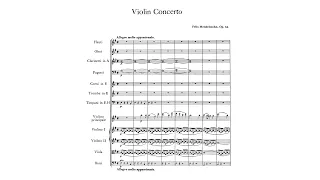 Mendelssohn: Violin Concerto in E minor, Op. 64 (with Score)