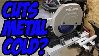 Evolution S355CPSL - Metal Cutting Chop Saw - Test and Product Review - Does it Live Up to the Hype?