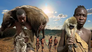 See How Hadzabe Tribe Hunt and Survive in The FOREST