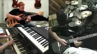 Metropolis Part 1 - VRA! Split-Screen Cover feat. Jürgen Heuwetter on Bass - Dream Theater Tribute