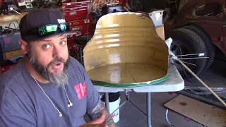 "Making seat buckets" 1937 Rat Rod Build update 30