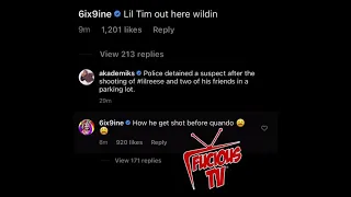 69 reacts to lil Reese being shot