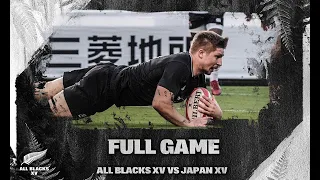 FULL GAME: All Blacks XV v Japan XV (Tokyo)