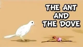 The Ant And The Dove (चींटी और कबूतर) Funny Hindi Animated Stories For Kids | Panchatantra Tales