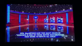 Final Jeopardy, PROFESSOR’S TOURNAMENT Day 3 - “20th Century People” (12/8/21)