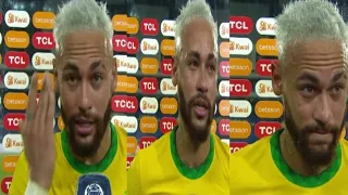 NEYMAR SE EMOCIONA E CHORA EM ENTREVISTA | BRASIL 4 X 0 PERU | COPA AMÉRICA