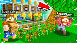 Minecraft OTOMATİK AĞAÇ SİSTEMİ [FABRİKAYA DOĞRU] #6 KÖYLÜCRAFT