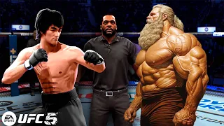 PS5 | Bruce Lee vs. Super Old Titan Warrior (EA Sports UFC 5)