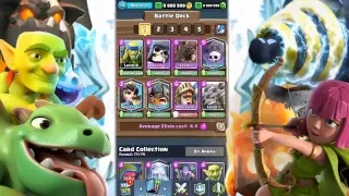 NEW CLASH ROYALE PRIVATE SERVER || ROCKET PRINCESS || SKELETON GRAVEYARD CARDS