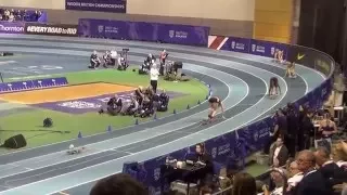 British Athletics Indoor Championships 2016 Womens 400m Final