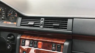 W124 Strange noise from the AC fan motor?