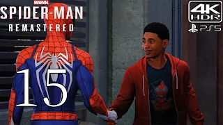 Spider-Man Remastered [4K HDR] PS5 Walkthrough Part 15 | First Day