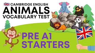 Pre A1 Fun for Starters - Animal vocabulary Cambridge English YLE Exams