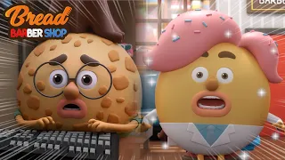 BreadBarbershop3 | The Transformation of the Breads | english/animation/dessert