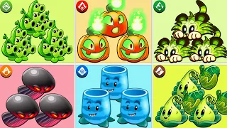 PvZ2 - 6 Best Super Plants Battlez - Who Will Win? Plant vs Plant