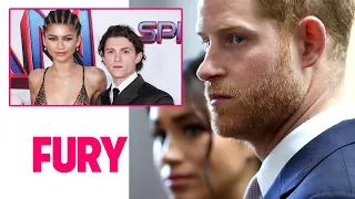 WHO DO THEY THINK THEY’RE? Sussex’s Secret Talk With Holland&Zendaya SPARKS OUTRAGE 'No Rela Before'