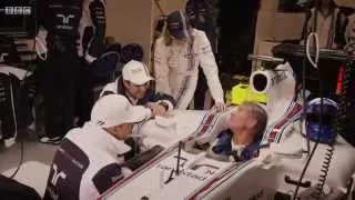 BBC F1 2014: David Coulthard Drives Williams FW36