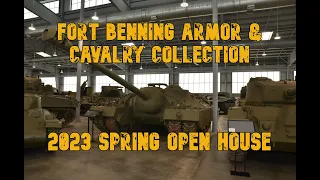 Spring 2023 open house Fort Benning Armor and Cavalry collection tour.