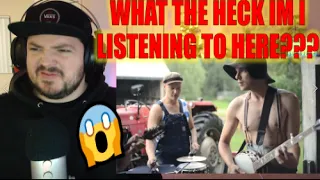 First Time Reacting to Thunderstruck by Steve'n'Seagulls (AC/DC)