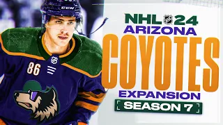 NHL 24: ARIZONA COYOTES EXPANSION MODE - SEASON 7