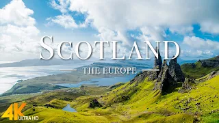 Scotland 4K (UHD) | Relaxing Music Along With Beautiful Nature Videos | 4K Europe Relaxation Film