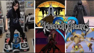 Defeating All of the Kingdom Hearts 1 Superbosses with a Dance Pad