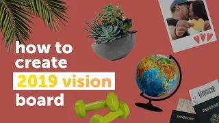 2019 Vision Board | PicsArt Tutorial