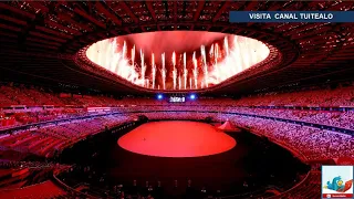 Así fue la espectacular Ceremonia Inaugural de Juegos Olímpicos de Tokio 2020 en el Estadio Olímpico