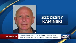 Former Philips Exeter Academy math teacher charged with multiple counts of sexual assault