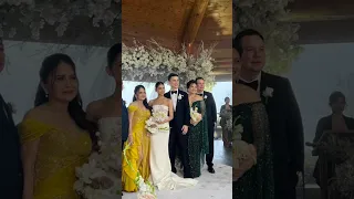 Arjo Atayde & Maine Mendoza are now married 💍💗 #mainemendoza #arjoatayde #married #wedding