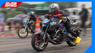Zontes 350R1 🆚 Yamaha RX 🔥 Pulsar NS 200 🔥 DRAG RACING 🔥 Bikes Cup Track Times 2023