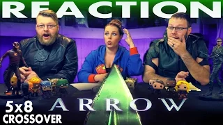 Arrow 5x8 REACTION!! "Invasion!" CW CROSSOVER