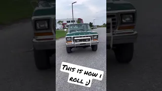 This is how I roll :1978 Ford F-250 4x4 #shorts