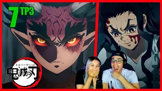 HICIERON LA FUSIÓN!!!🤯| Kimetsu no Yaiba | Villa de los Herreros | Cap 7 | TP3 | REACCIÓN