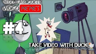 Take video with Duck🐥 | Troll Face Quest Video Memes Ep4.