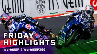 All that happened on Friday at Magny-Cours 🍿 | #FRAWorldSBK 🇫🇷 Highlights