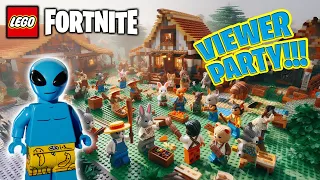 LEGO Fortnite with VIEWERS!!!